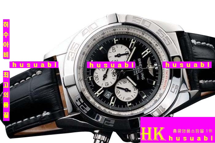 Ʋ ۿ 츮Ƽ ׺Breiting ڸǰð Replica Breitling Certified Black leather bracelet Japanese Quartz Movement Mens watch 58 x 46 mm bl167