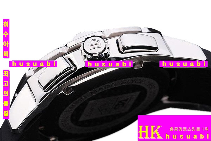 ±ȣ̾ ڽð Tag Heuer Link Black leather Japanese Quartz MOVEMENT 43mm Men tag52