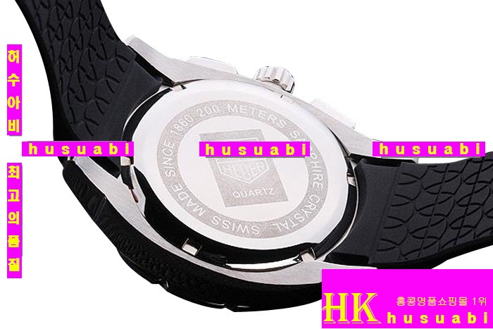 ±ȣ̾ ڽð Tag Heuer Link Black leather Japanese Quartz MOVEMENT 43mm Men tag51