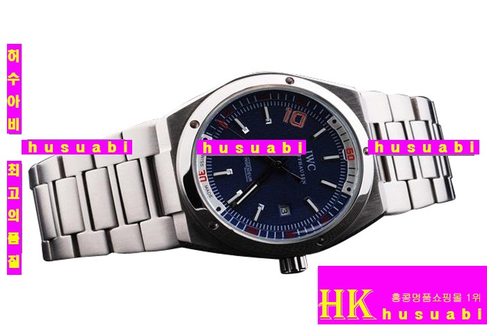 ̴ ð Replica IWC Schaffhausen Blue Dail Stainless Steel Automatic Movement 36 mm. YC010-27