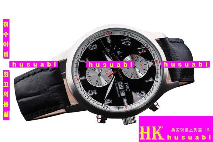 ̴  ð IWC ǰ ð ׹ Replica IWC Schaffhausen Automatic Movement Black Leather Men