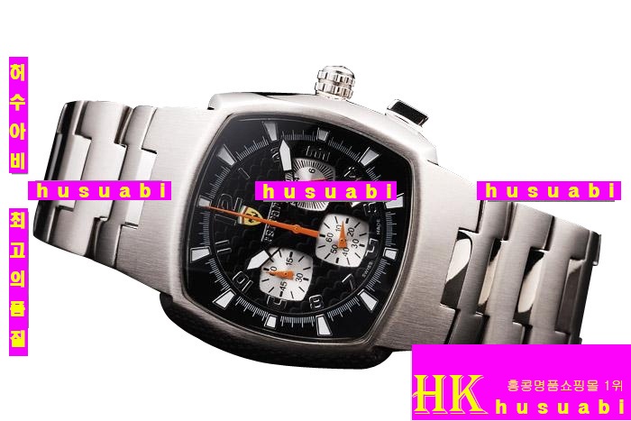  ð Ferrari ڸǰð귣 Replica Ferrari Square Black Dail Men Japanese Quartz Movement . YC001-35