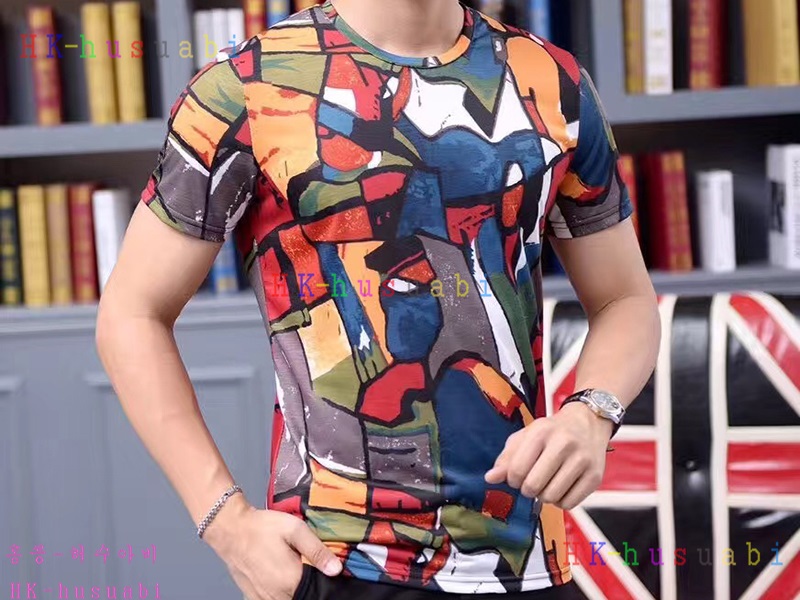 NEW 지방시 신상 남성 반팔티  GV170616-5