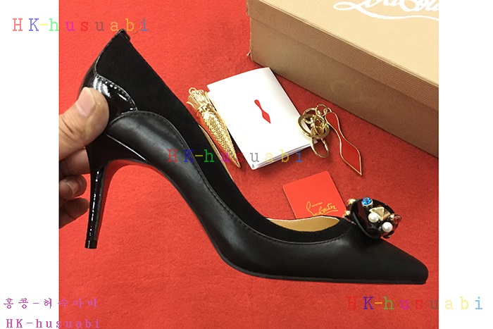 NEW 크리스찬 루부탱 하이힐 C48552