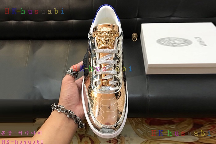 NEW 베르사체 남성용 신발 V 470051