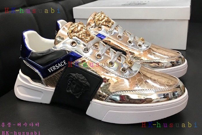NEW 베르사체 남성용 신발 V 470051