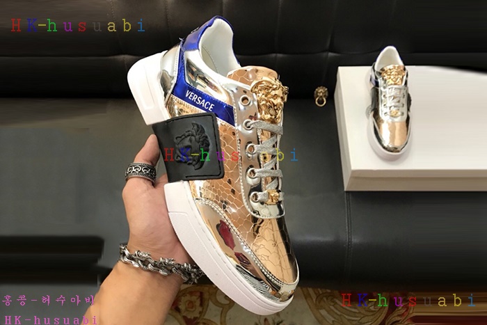 NEW 베르사체 남성용 신발 V 470051