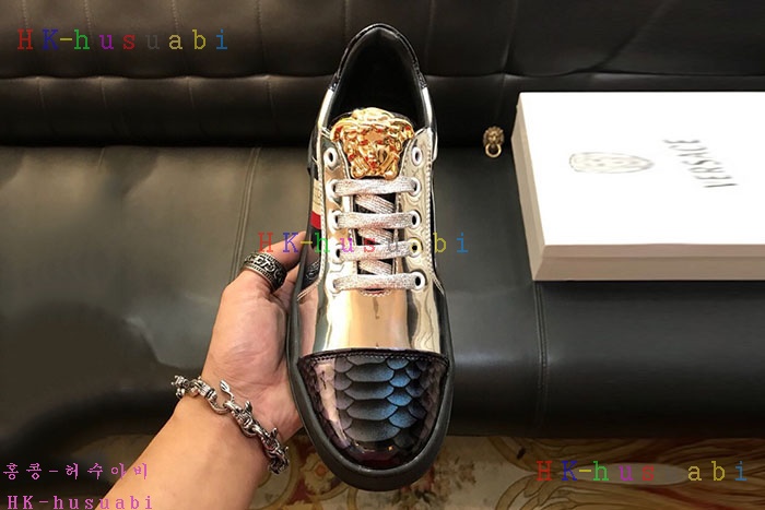 NEW 베르사체 남성용 신발 V 470061