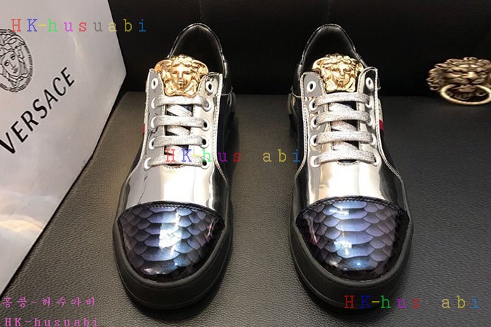 NEW 베르사체 남성용 신발 V 470061