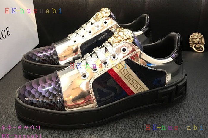 NEW 베르사체 남성용 신발 V 470061