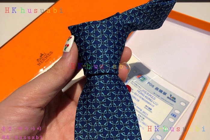 NEW 에르메스 넥타이 신상 H 7554079
