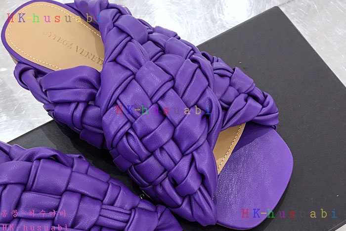 NEW 보테가베네타 여성용 슬리퍼 BV 255554