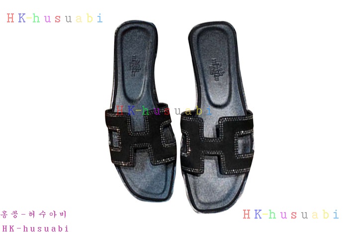 NEW 에르메스 여성용 슬리퍼 H555732