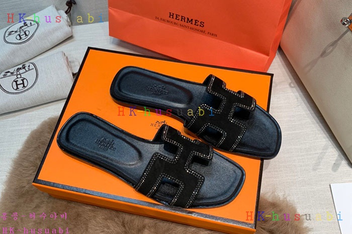 NEW 에르메스 여성용 슬리퍼 H555732