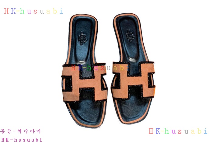 NEW 에르메스 여성용 슬리퍼 H555733