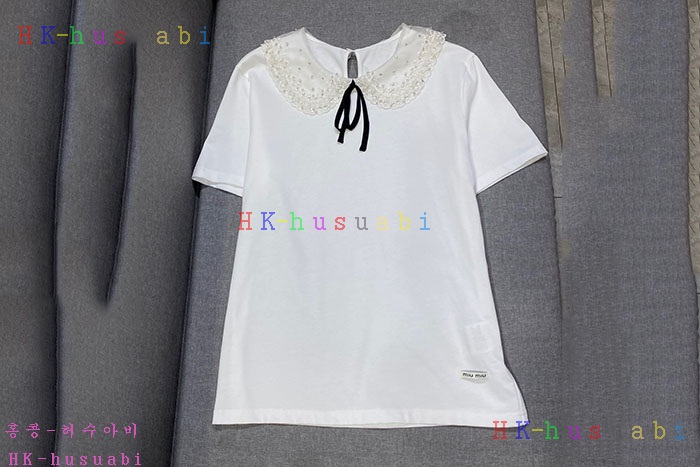 NEW 미우미우 반팔티 신상 M 35301