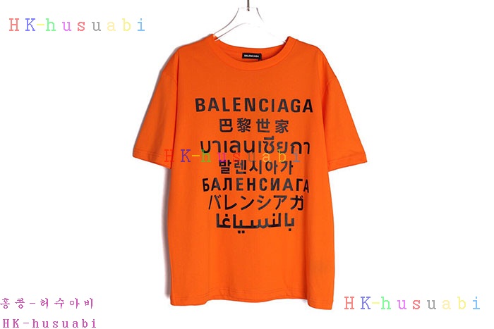 NEW 발렌시아가 반팔티 신상 B  3325219