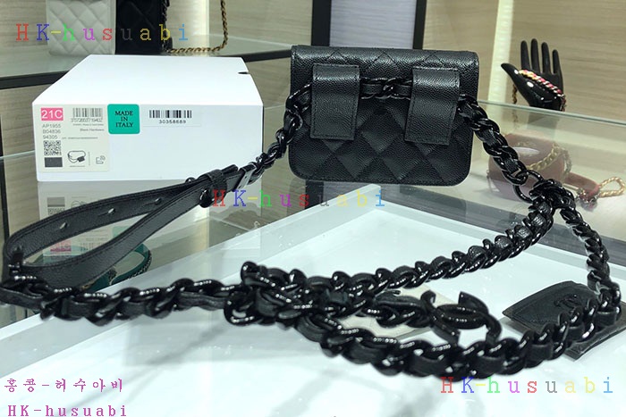 ★미러급★ 샤넬 벨트 플랩 카드 홀더  AP1955