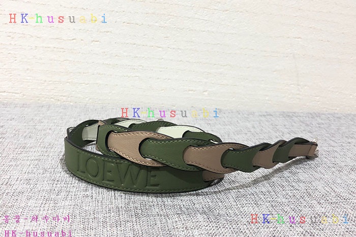 NEW 로에베 가죽 스트랩  LW 399241