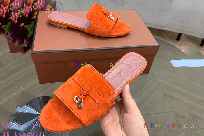 NEW 로로피아나 슬리퍼 신상 L 857230