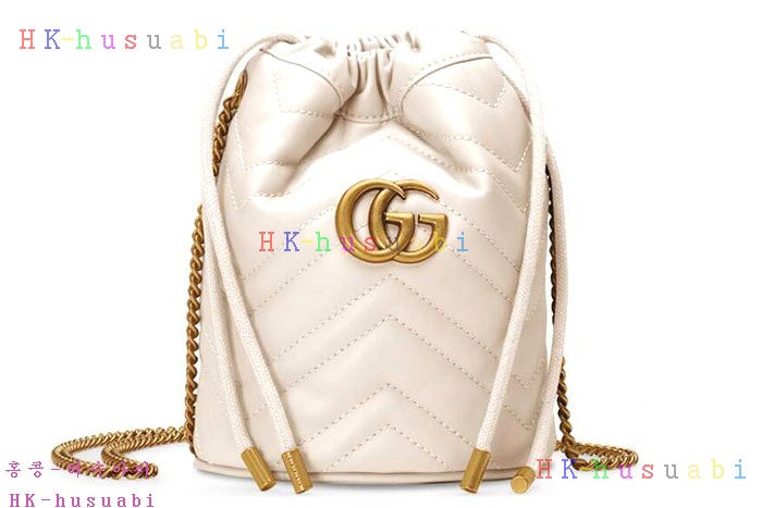 ★미러급★ 구찌 GG 마몽 미니 버킷백 ‎575163-2