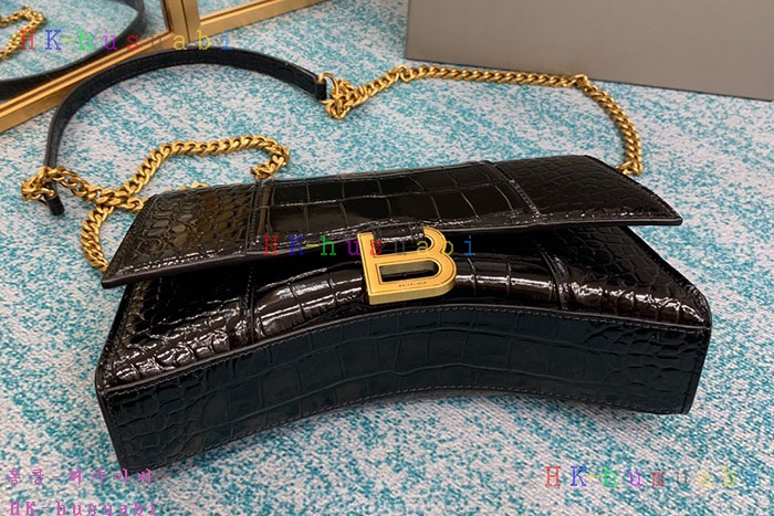 ★미러급★발렌시아가 아워글래스 체인백 B 644973-3