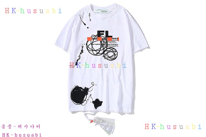 NEW 오프화이트 반팔티 신상 OF 757259