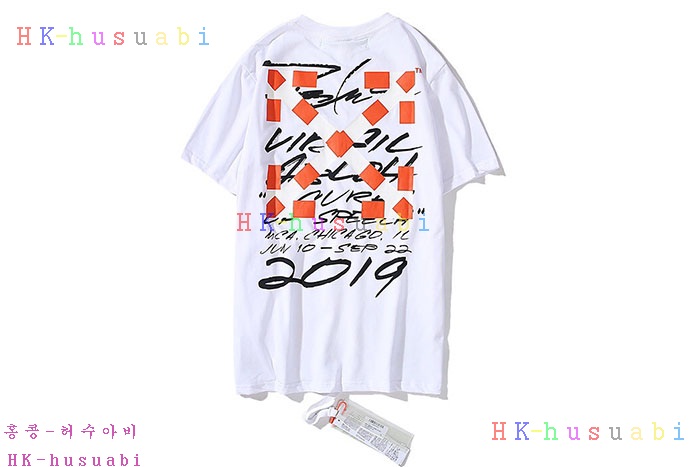 NEW 오프화이트 반팔티 신상 OF 757259