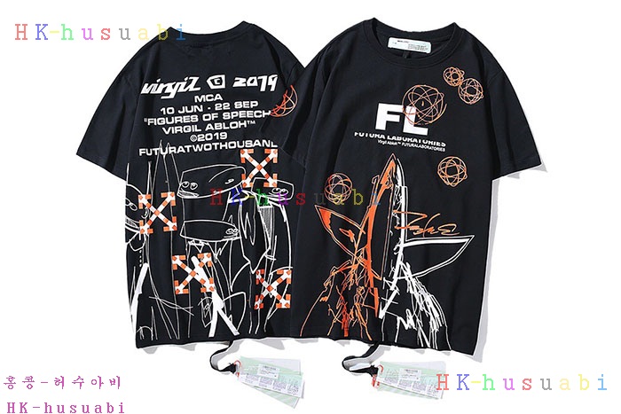 NEW 오프화이트 반팔티 신상 OF 757259