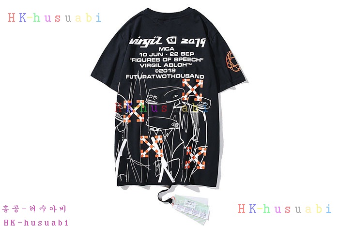 NEW 오프화이트 반팔티 신상 OF 757259