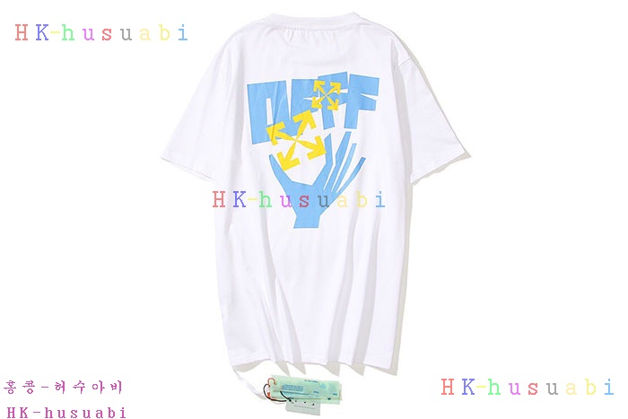 NEW 오프화이트 반팔티 신상 OF 757245