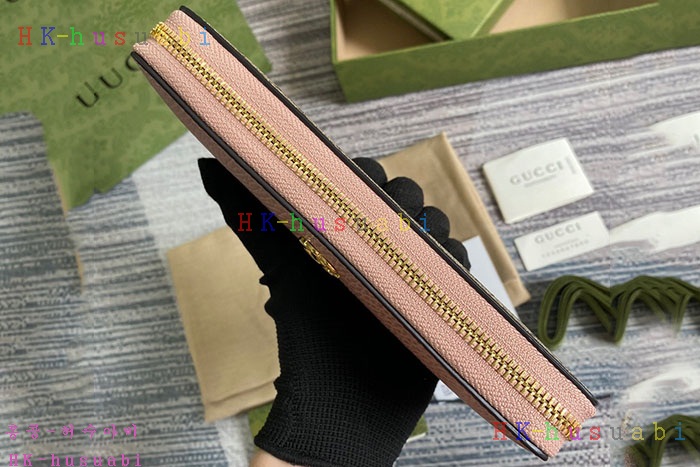 ★미러급★구찌 GG 마몬트 짚 어라운드 롱 월렛 456117-3
