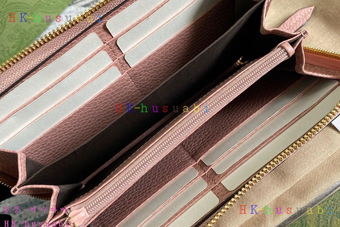 ★미러급★구찌 GG 마몬트 짚 어라운드 롱 월렛 456117-3