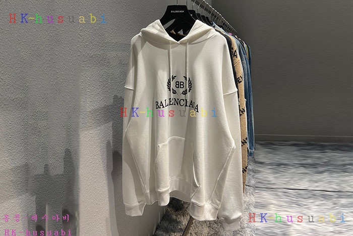 NEW 발렌시아가 후드티 신상 B 757237