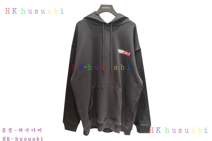 NEW 발렌시아가 후드티 신상 B 757241