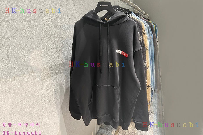 NEW 발렌시아가 후드티 신상 B 757241