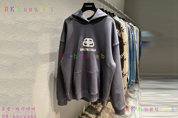 NEW 발렌시아가 후드티 신상 B 757246