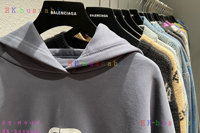 NEW 발렌시아가 후드티 신상 B 757246