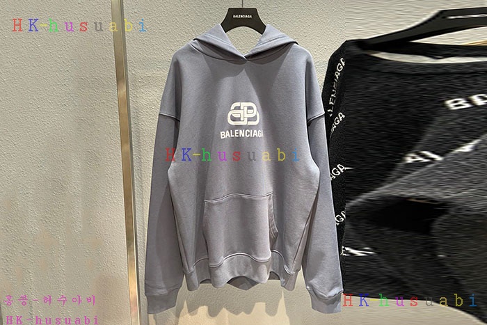 NEW 발렌시아가 후드티 신상 B 757246