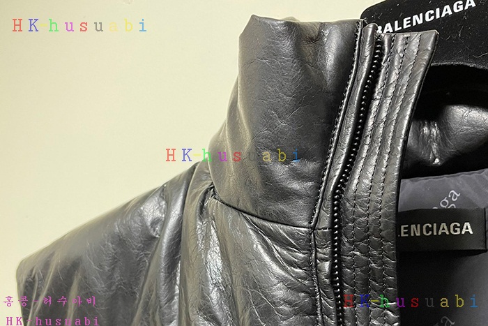 NEW 발렌시아가 소가죽 조끼 B 526302