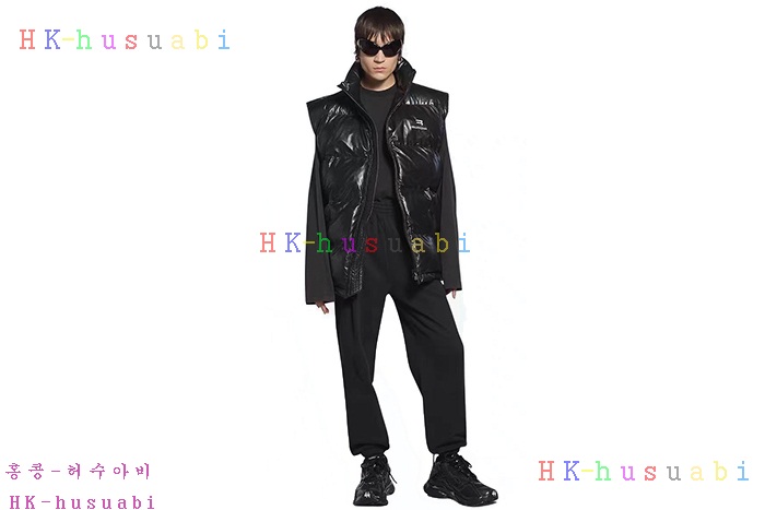 NEW 발렌시아가 소가죽 조끼 B 526302
