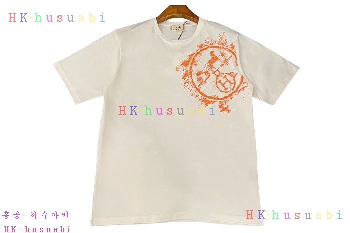 NEW 에르메스 반팔티 신상 H 222021