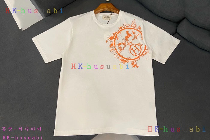 NEW 에르메스 반팔티 신상 H 222021