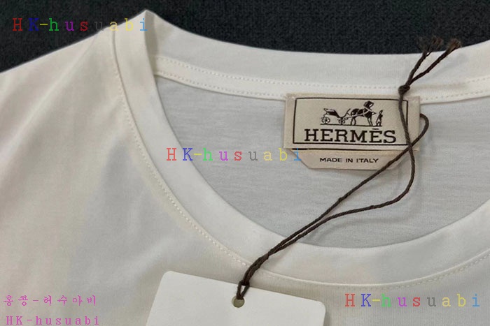 NEW 에르메스 반팔티 신상 H 222021