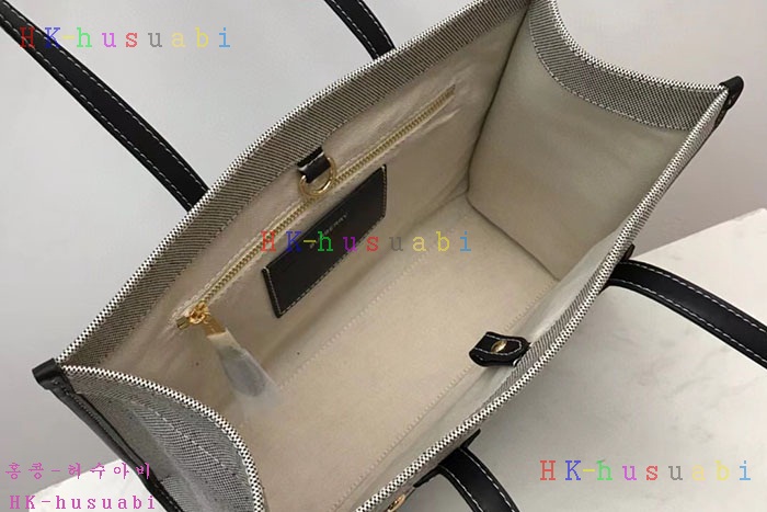 ★미러급★버버리 스몰 프레야 토트 블랙 80441371