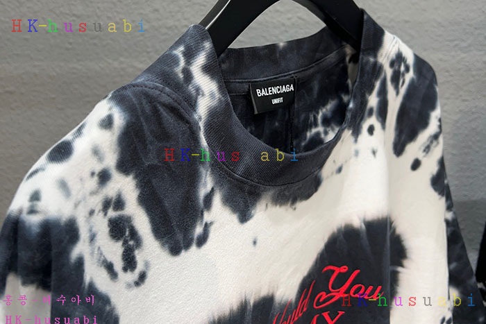 NEW 발렌시아가 반팔티 신상 B 994016