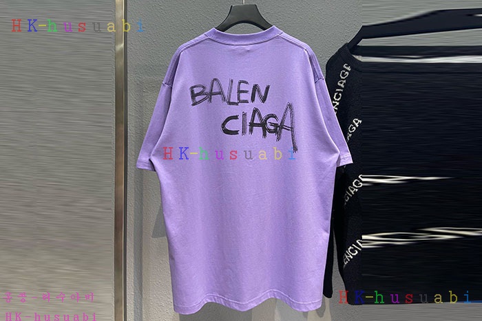 NEW 발렌시아가 반팔티 신상 B 9933326