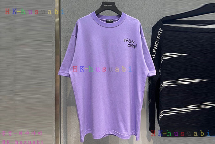NEW 발렌시아가 반팔티 신상 B 9933326