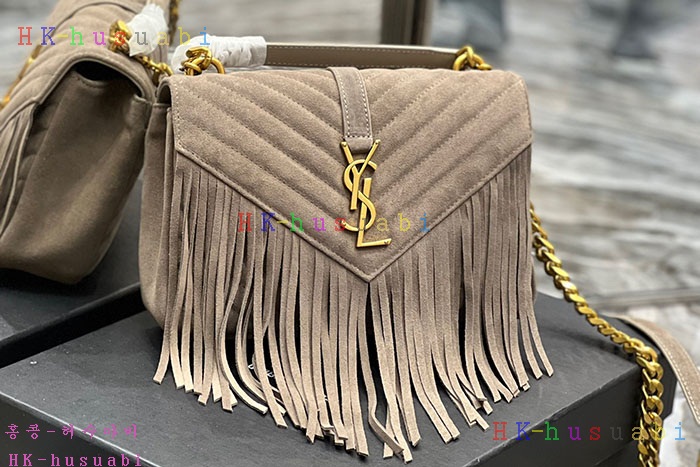 ★미러급★입생로랑 YSL 스웨이드 체인 컬리지 5317050-2
