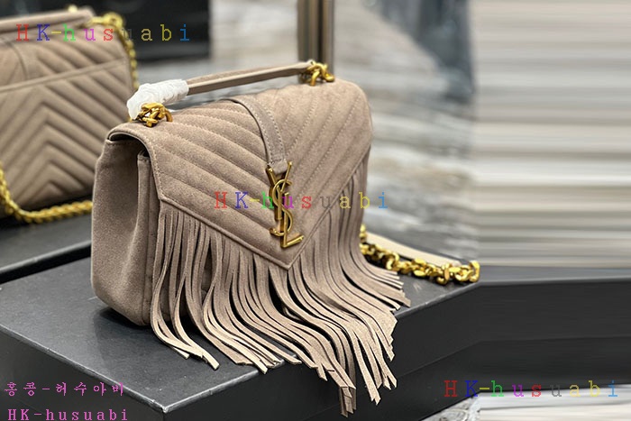 ★미러급★입생로랑 YSL 스웨이드 체인 컬리지 5317050-2